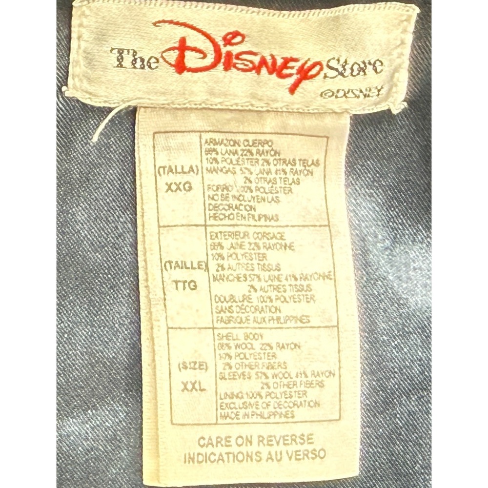 Disney Vtg Embroidered 100 Acre Wood Winnie The Pooh Bomber Jacket Size XXL - Picture 11 of 11